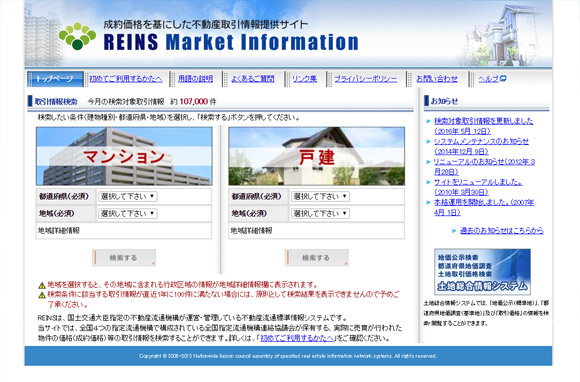 REINS Market Information