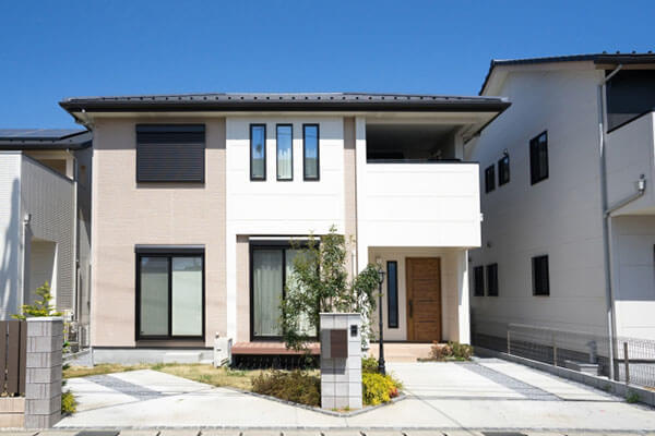 横浜市西区エリアで、30坪の土地に高耐震住宅を建てた例 イメージ
