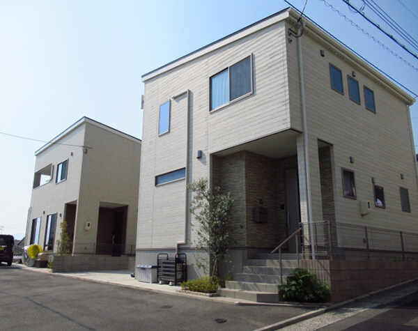 福岡市中央区エリアで、30坪の土地にローコスト住宅を建てた例 イメージ