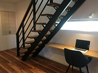 スケルトン階段 階段下を収納スペースとして使えない　イメージ