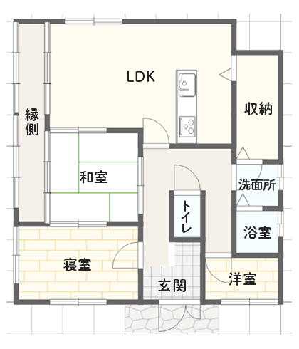 【平屋】小さな和風の家