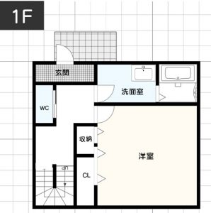 【20坪台】地下室・半地下室の間取り例