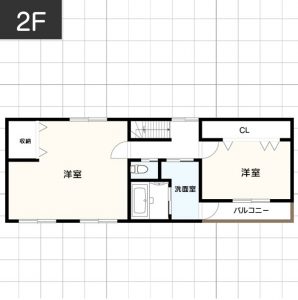 【30坪台】地下室・半地下室の間取り例