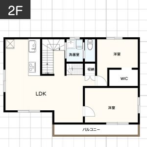 【40坪台】地下室・半地下室の間取り例