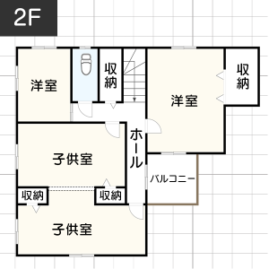【三角形】使いづらい「斜めの壁」を克服した変形地の間取り例