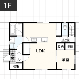 【来客用と家族用の2WAY動線】回遊動線・家事動線のおすすめ間取り例