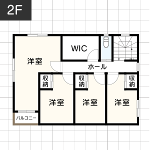 【来客用と家族用の2WAY動線】回遊動線・家事動線のおすすめ間取り例