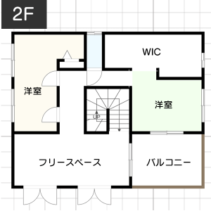 【アイランドキッチンあり】40坪のおすすめ間取り例