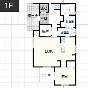 【子供が遊べる家】4LDKのおすすめ間取り