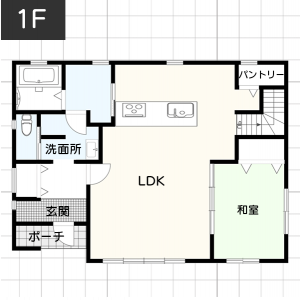 【コミュニケーションを促進させる家】4LDKのおすすめ間取り例