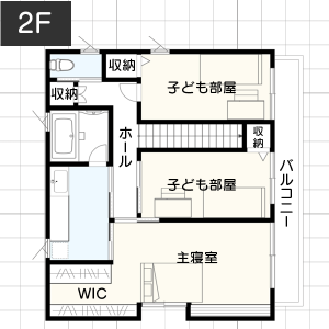 【3畳】畳スペース（小上がり）の間取り例