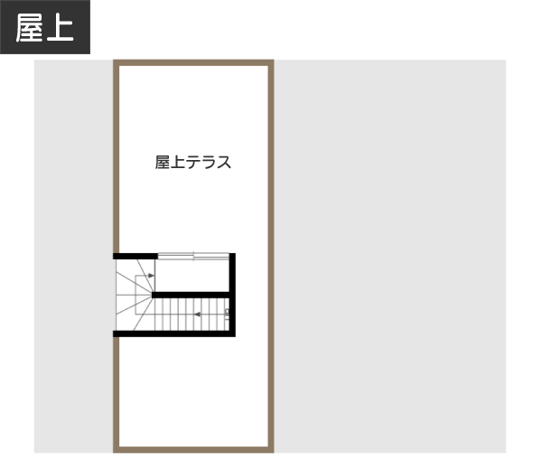 【55坪】LDKが電動スイッチでシアタールームになる間取り 3F
