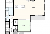 【建築費4,000万円台】2階建て注文住宅の間取り 1F