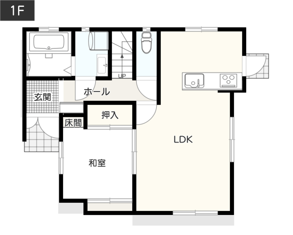 【2階建て】プライベート空間を確保する4LDKの間取り