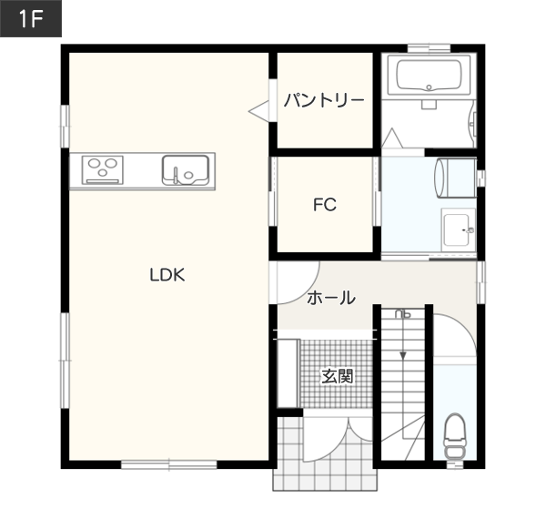 3LDKの間取り