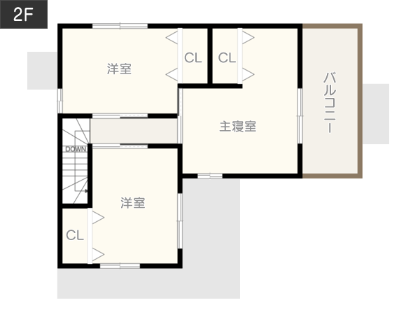 非個室タイプの家事室