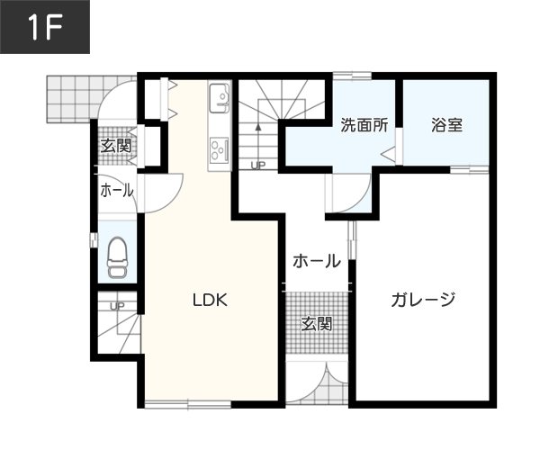 狭小地におすすめの3階建ての間取り