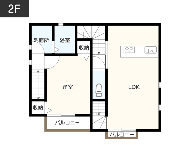 狭小地におすすめの3階建ての間取り