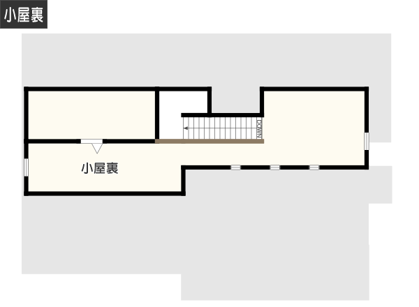 【延床面積60坪・二階建て】二世帯住宅の間取り