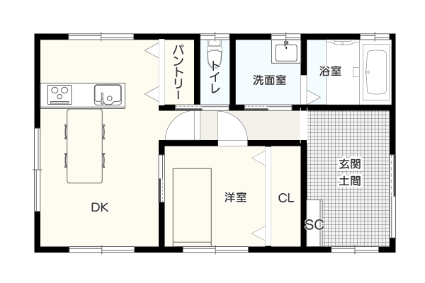 1人暮らしの注文住宅におすすめの間取り例