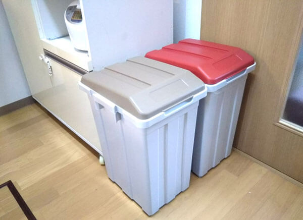 キッチンのゴミ箱の置き場に関する後悔ポイント　イメージ